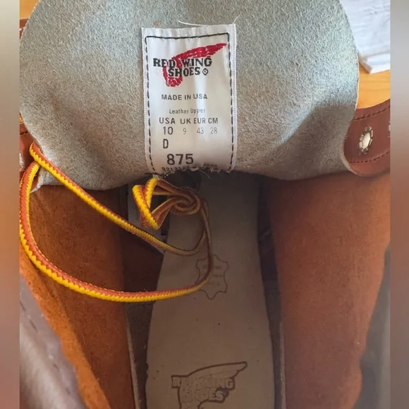 NWT Red Wing Men’s Moc 6-Inch Boot - Size 10